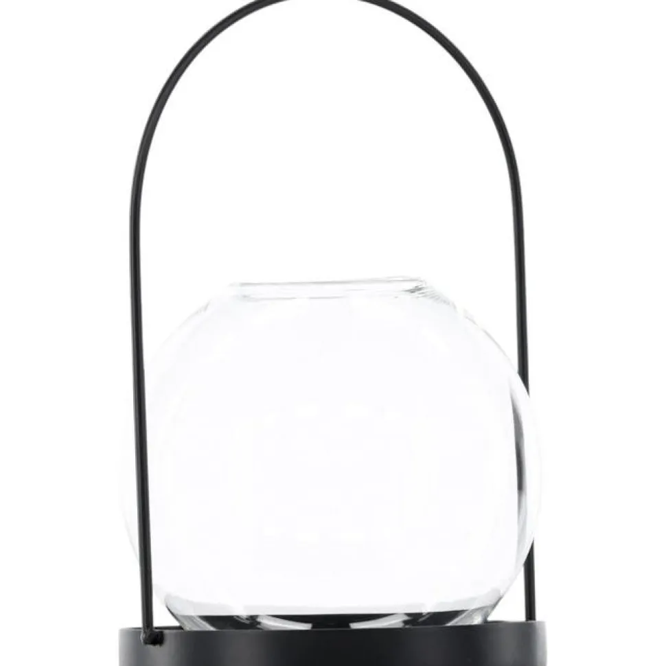 Lyhty Venture Home Flora, ø22cm, musta