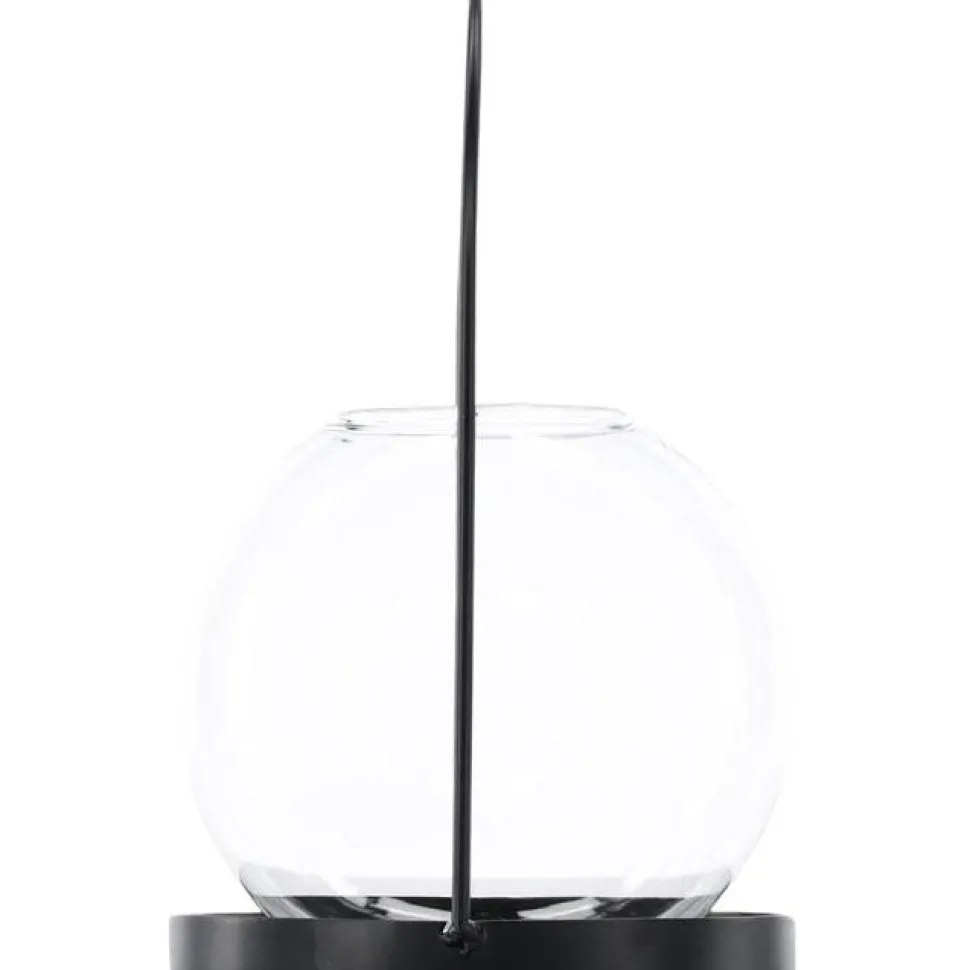 Lyhty Venture Home Flora, ø22cm, musta
