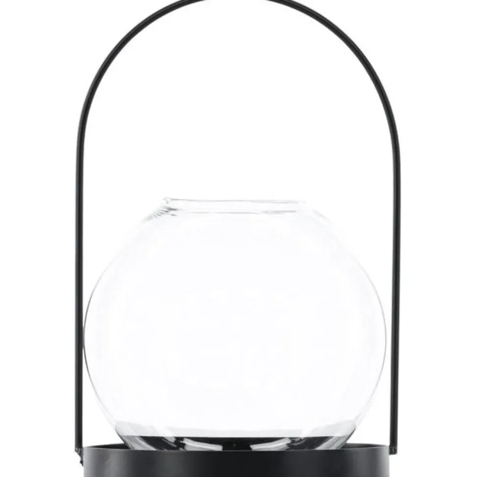 Lyhty Venture Home Flora, ø22cm, musta