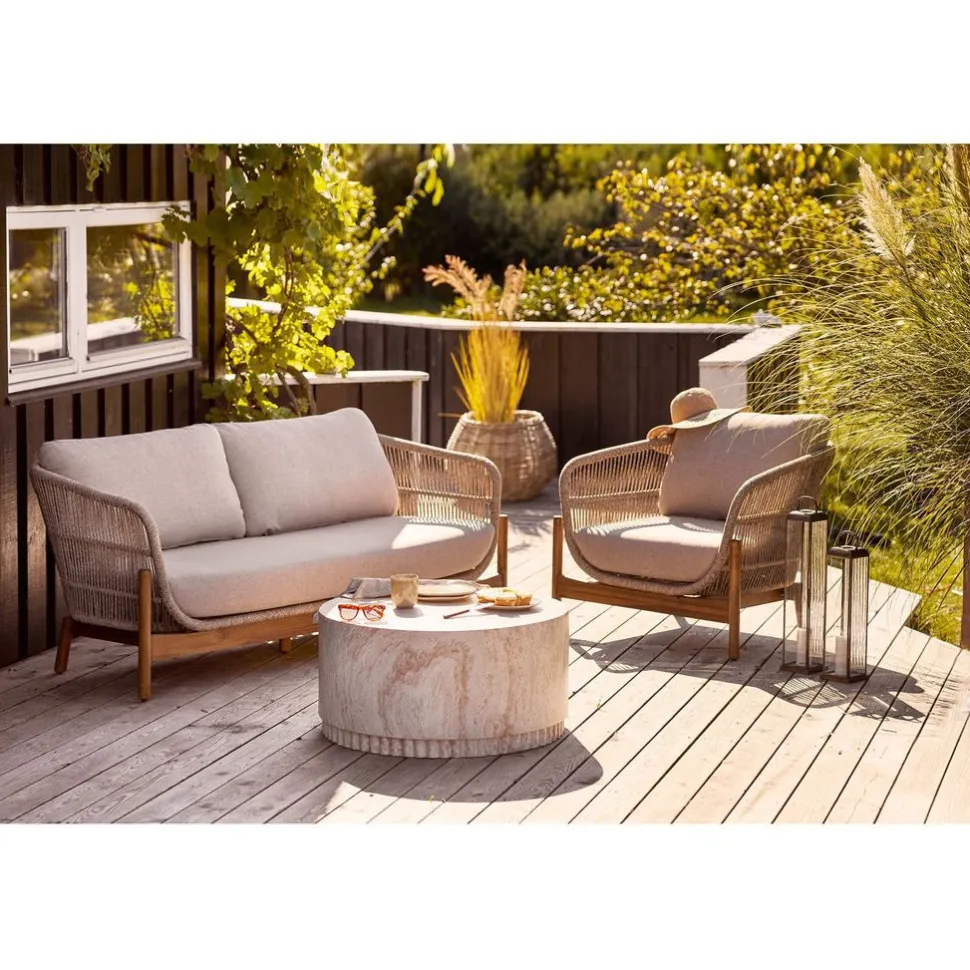 Lyhty House Nordic Herslev, 12x12x49cm, antiikkimessinki