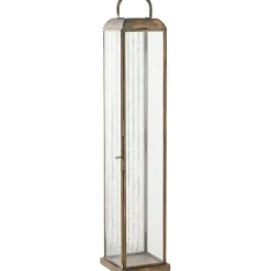 Lyhty House Nordic Herslev, 12x12x60cm, antiikkimessinki