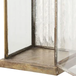 Lyhty House Nordic Herslev, 12x12x60cm, antiikkimessinki