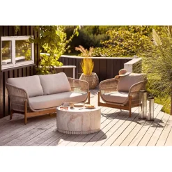 Lyhty House Nordic Herslev, 12x12x60cm, antiikkimessinki