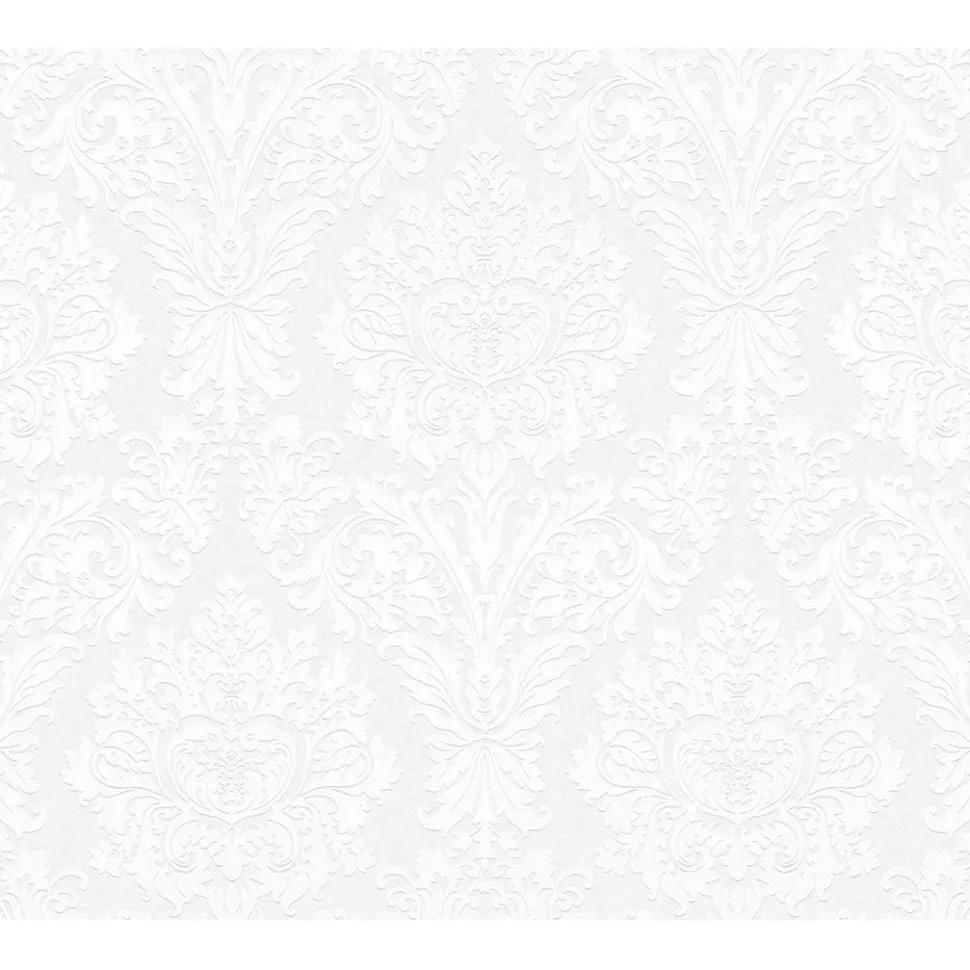 Maalattava tapetti Patent Decor Green 5718, 0,75x10,05m, ornamentti