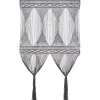 Macrame verho puuvilla antrasiitti 140x240cm