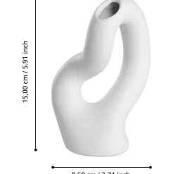 Maljakko Eglo Living Ambilobe, 15cm, valkoinen