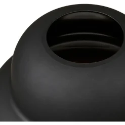 Maljakko House Nordic Vase, ø21x20cm, suupuhallettu lasi, musta
