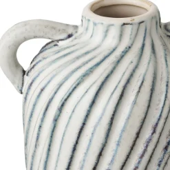 Maljakko House Nordic Vase, 15.5x14x22cm, keraaminen, sininen