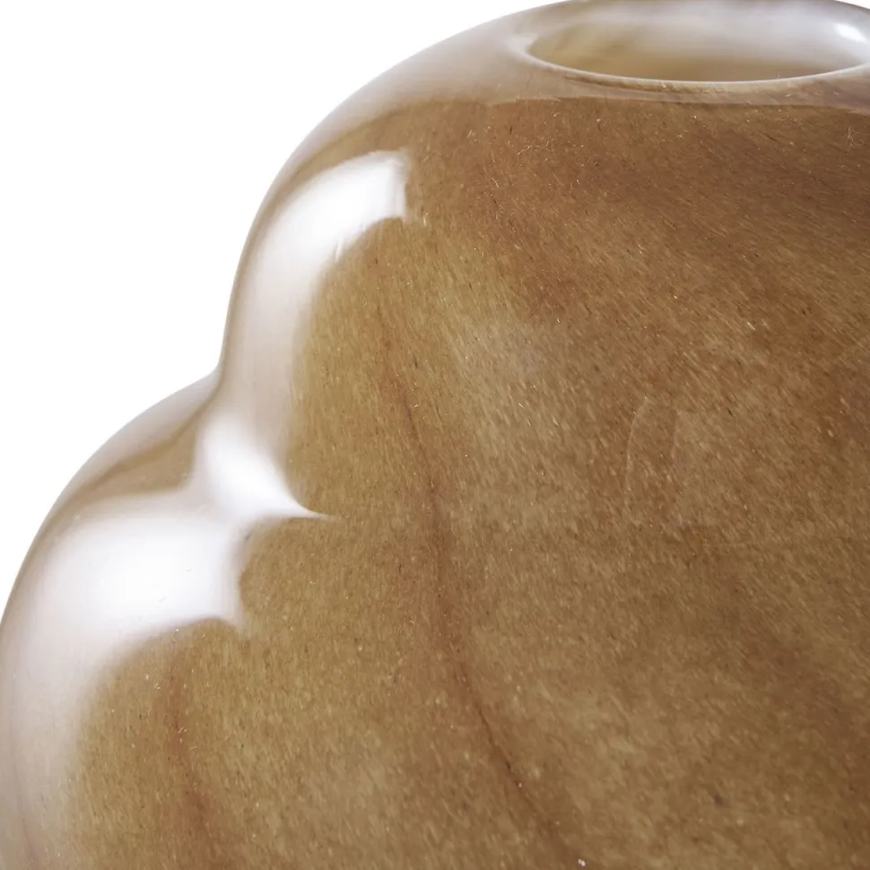 Maljakko House Nordic Vase, ø16.5x17cm, ruskea lasi