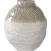 Maljakko House Nordic Vase, ø26x30.5cm, valkoinen/vihreä