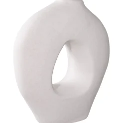 Maljakko House Nordic Vase, 24x10.5x27.8cm, keramiikka, valkoinen