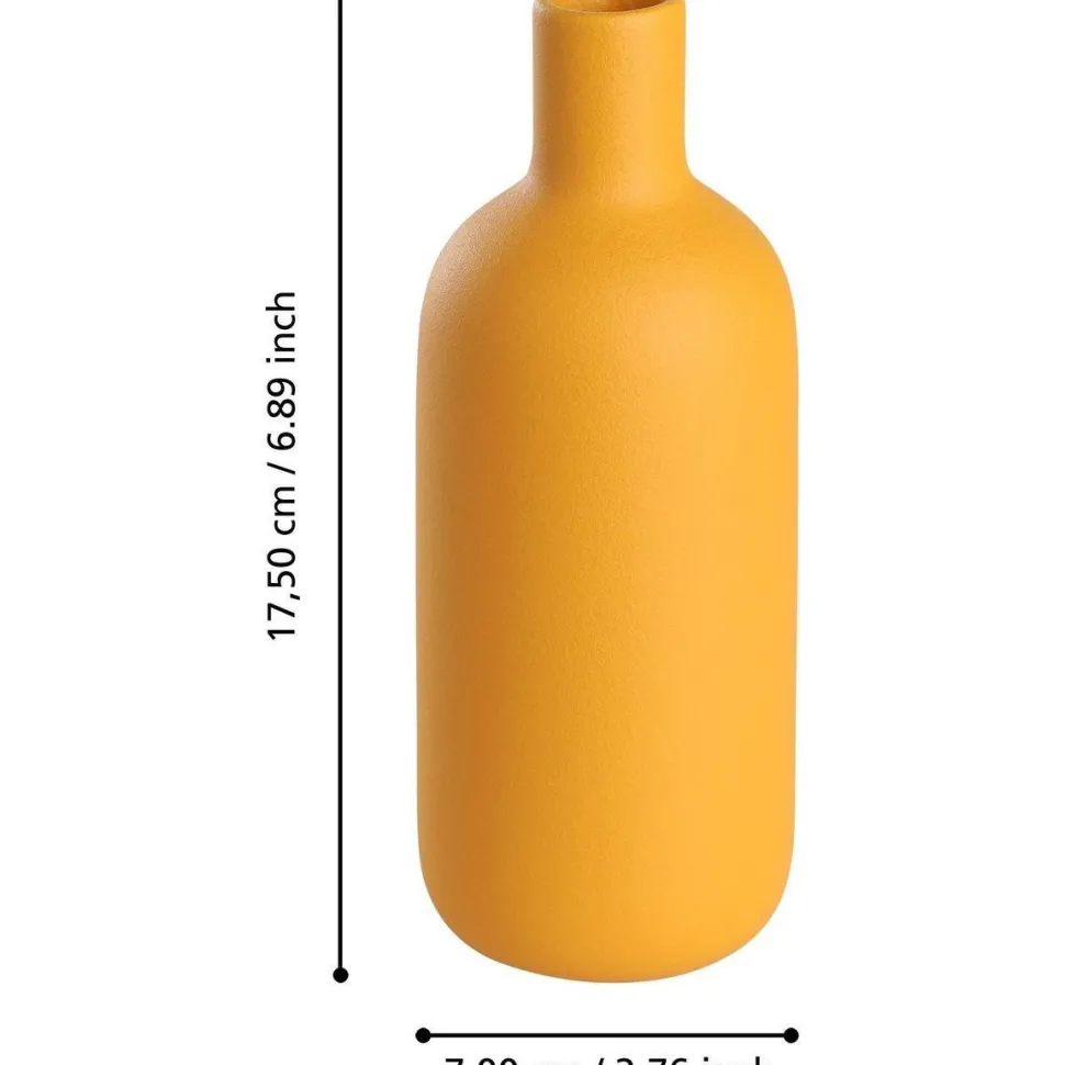 Maljakko Eglo Living Anjabe, 17.5cm, keltainen
