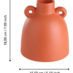 Maljakko Eglo Living Anjabe, 18cm, terrakotta