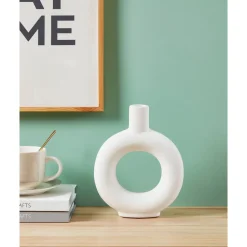 Maljakko Eglo Living Fihety, 22.5cm, valkoinen