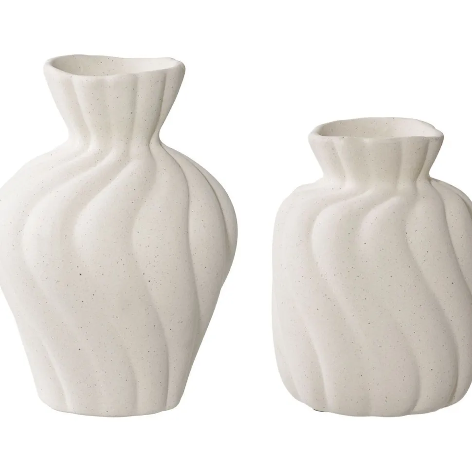 Maljakko House Nordic Vase, 2kpl, keramiikka, valkoinen