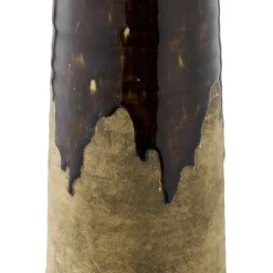 Maljakko House Nordic Vase, ø12.5x48cm, keraaminen, ruskea