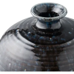 Maljakko House Nordic Vase, ø27x44.5cm, keraaminen, tummansininen