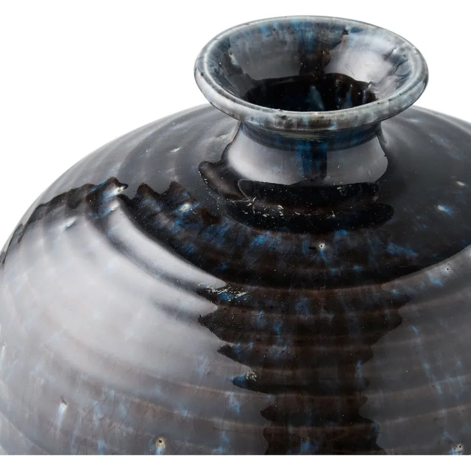 Maljakko House Nordic Vase, ø27x44.5cm, keraaminen, tummansininen
