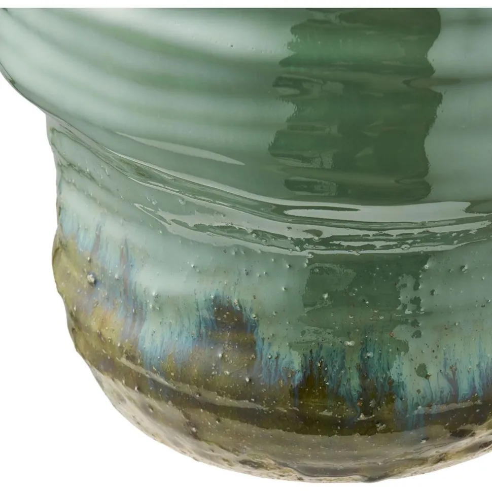 Maljakko House Nordic Vase, ø22x34.5cm, keraaminen, vihreä