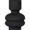 Maljakko House Nordic Vase, ø15x22cm, musta lasi