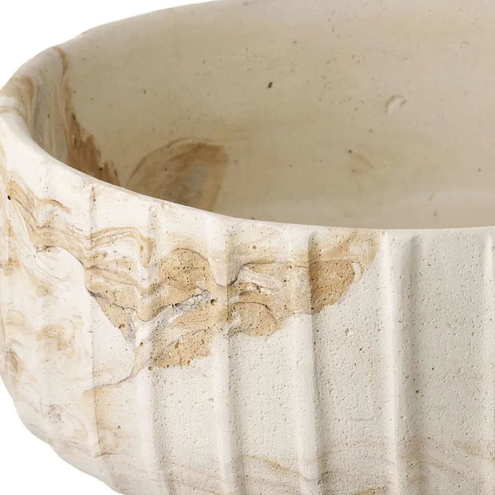 Maljakko House Nordic Vase, ø20.5x18.5cm, ruskea/beige sementti