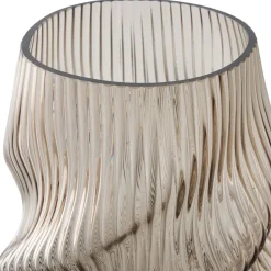 Maljakko House Nordic Vase, ø17x25cm, suupuhallettu lasi, ruskea