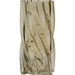 Maljakko House Nordic Vase, ø12.5x25cm, suupuhallettu lasi, vihreä