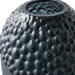 Maljakko House Nordic Vase, ø14x25cm, tummanharmaa lasi