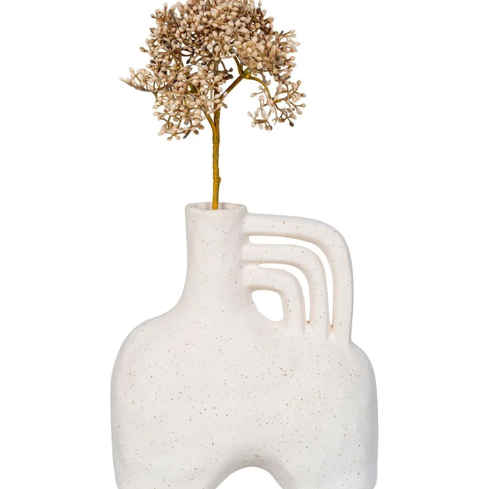 Maljakko House Nordic Vase, 18.5x8x19.5cm, keramiikka, beige