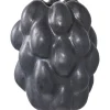 Maljakko House Nordic Vase, 14x15x19cm, keramiikka, musta