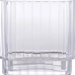 Maljakko House Nordic Vase, 20x9x19.5cm, kirkas lasi