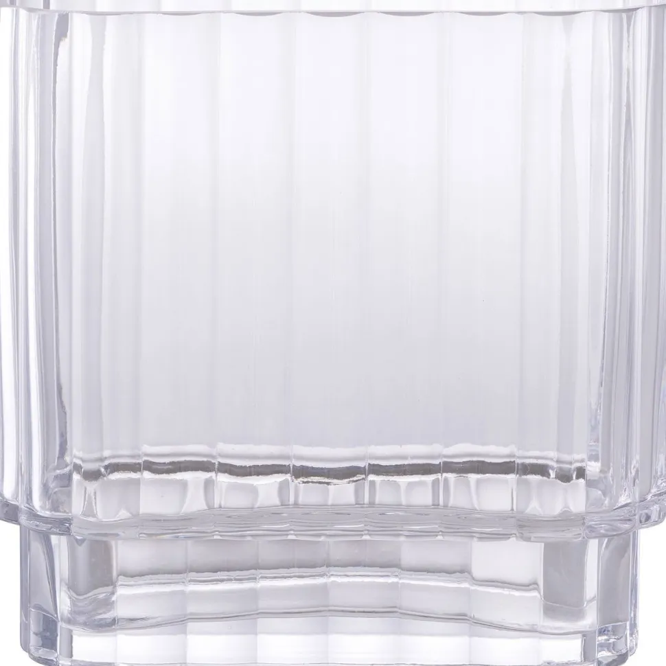 Maljakko House Nordic Vase, 20x9x19.5cm, kirkas lasi