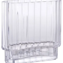 Maljakko House Nordic Vase, 20x9x19.5cm, kirkas lasi