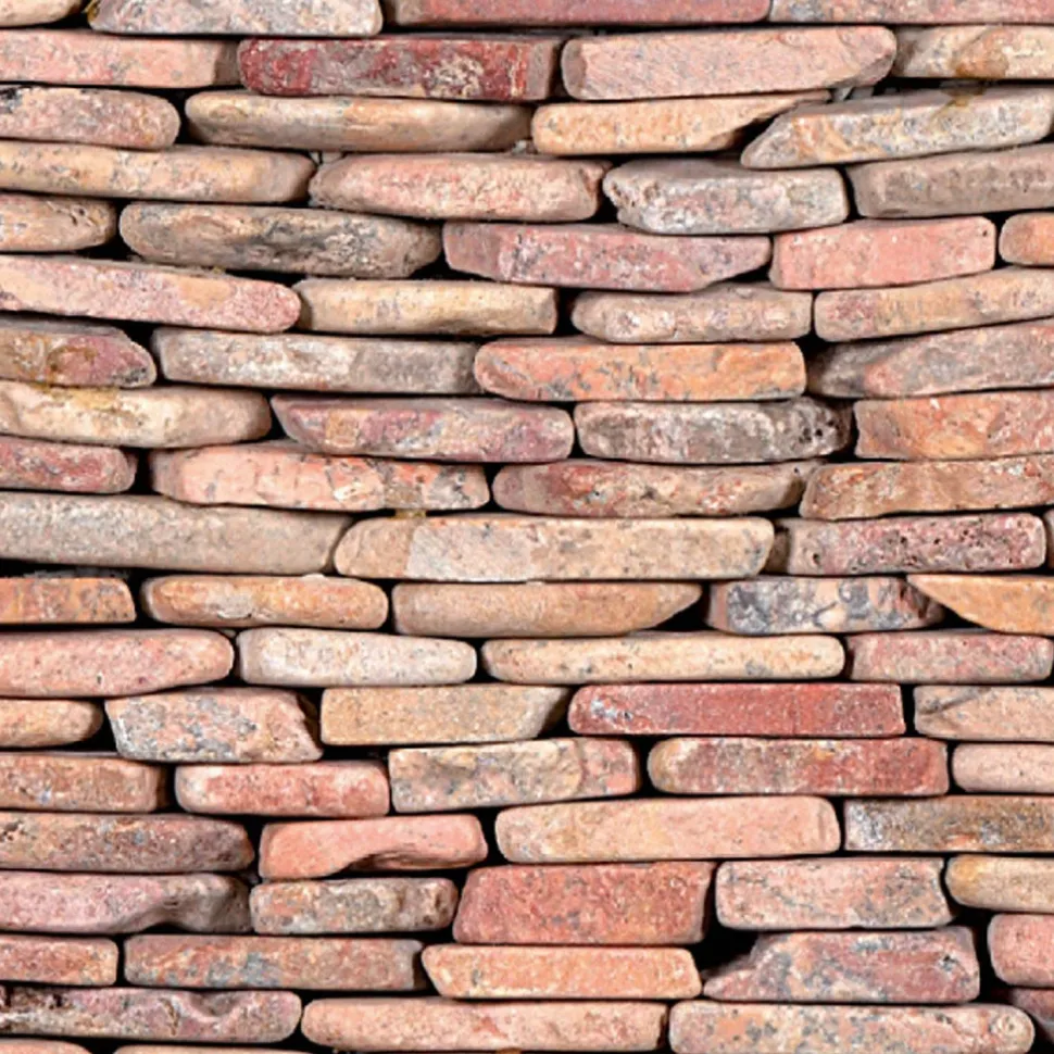 Marmorimosaiikki Qualitystone Standing Terra Interlock, verkolla, vapaa mitta