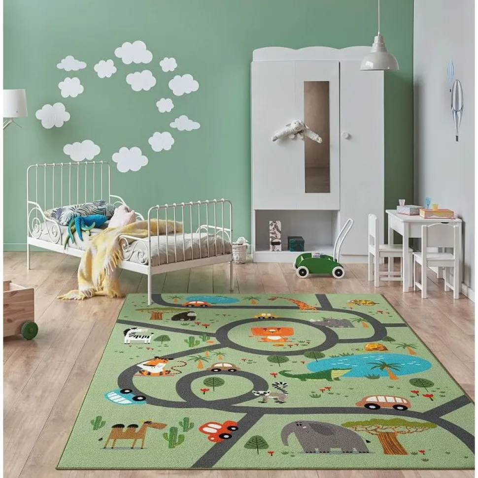 Matto Benina Play Animals, eri kokoja ja värejä