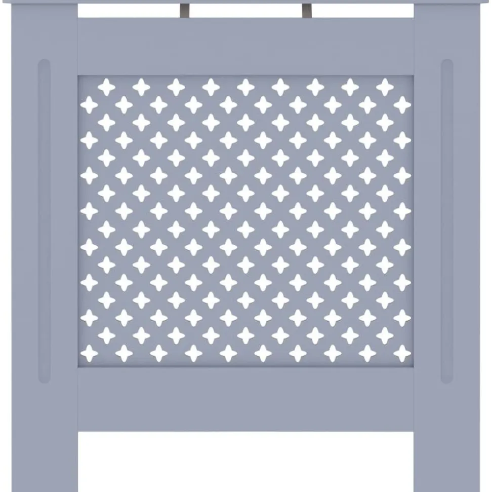Mdf lämpöpatterin suoja harmaa 78 cm