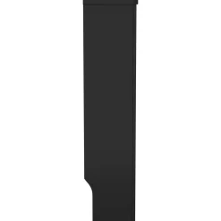 Mdf lämpöpatterin suoja musta 78 cm