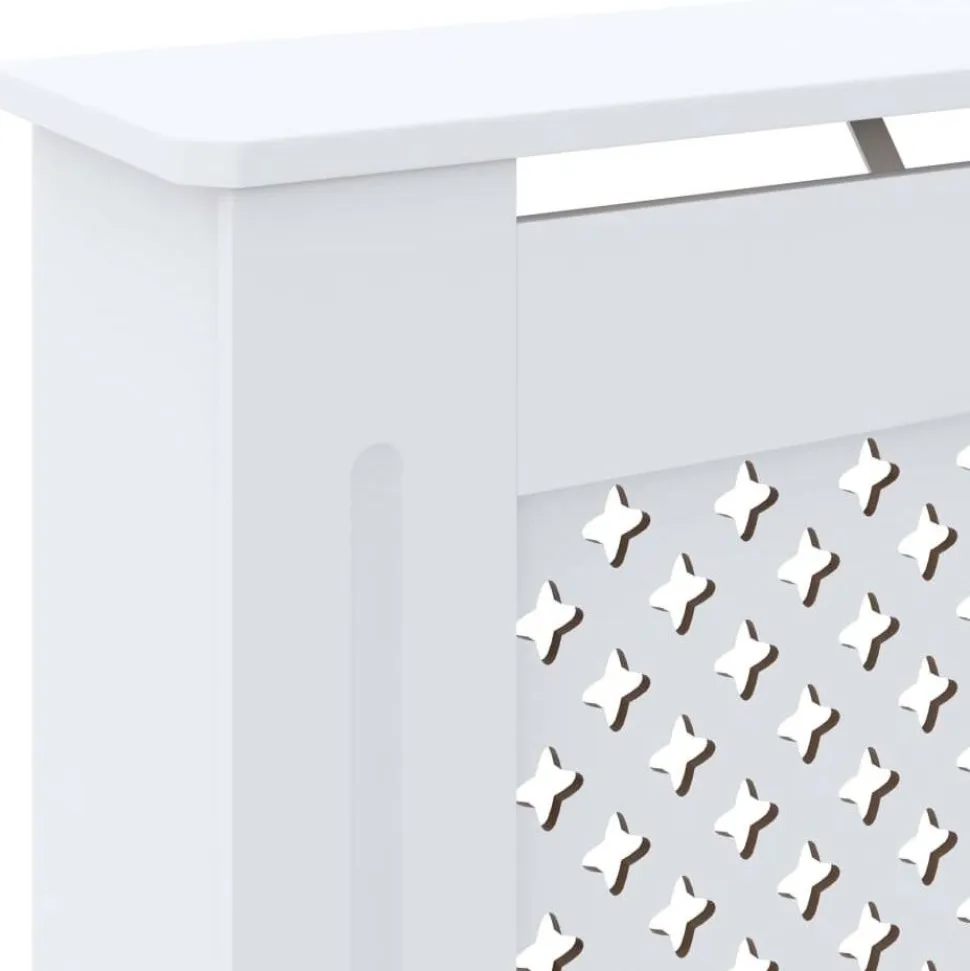 Mdf lämpöpatterin suoja valkoinen 78 cm
