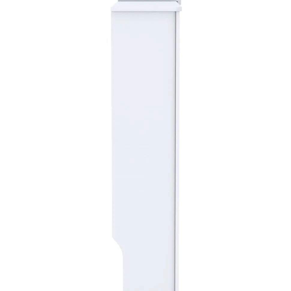 Mdf lämpöpatterin suoja valkoinen 205 cm