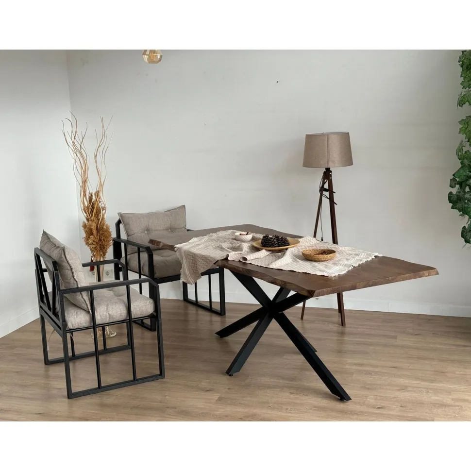 Metalliset pöydänjalat Linento Furniture Ahtapot, eri värejä