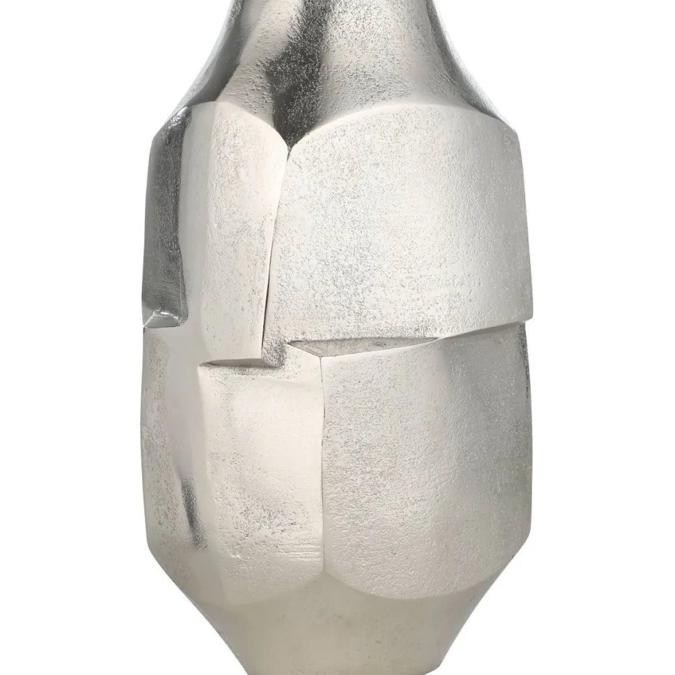 Metallivaasi Eglo Living Abucay, 29cm, nikkeli