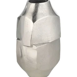 Metallivaasi Eglo Living Abucay, 29cm, nikkeli