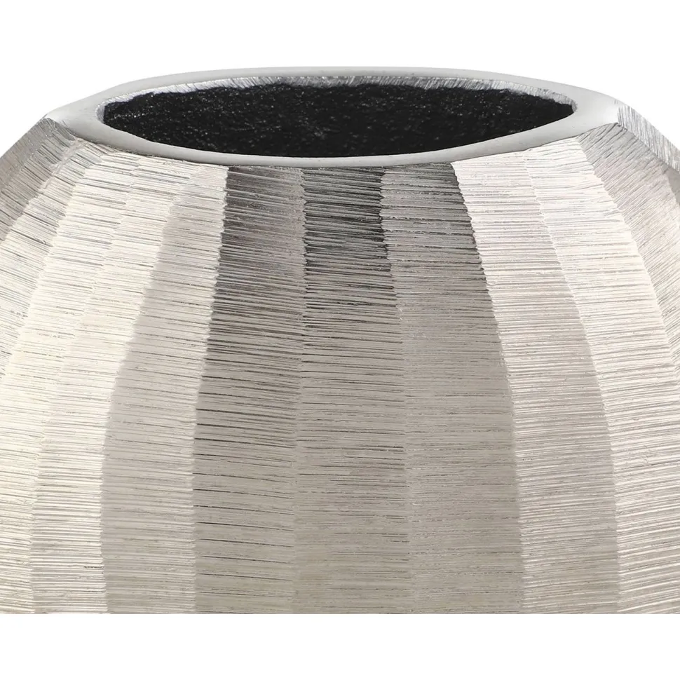 Metallivaasi Eglo Living Abucay, 13cm, nikkeli