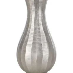 Metallivaasi Eglo Living Abucay, 23 cm, nikkeli
