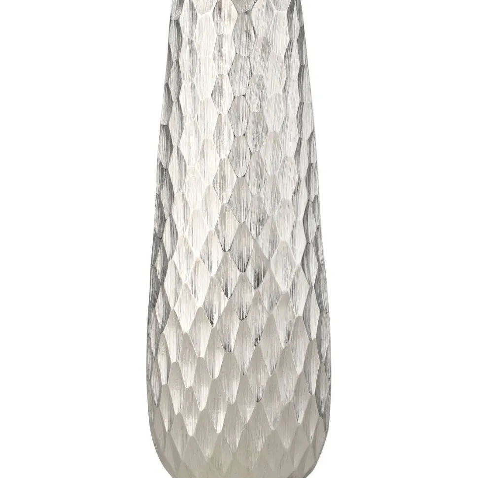 Metallivaasi Eglo Living Nilgaut, 31cm, nikkeli