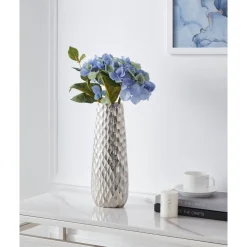 Metallivaasi Eglo Living Nilgaut, 31cm, nikkeli