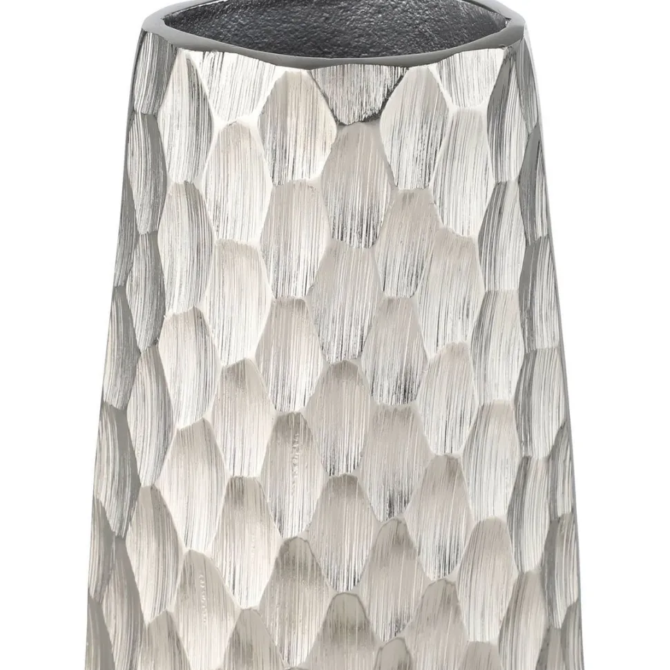 Metallivaasi Eglo Living Nilgaut, 31cm, nikkeli