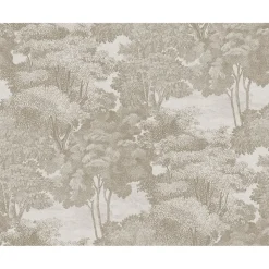 Metsätapetti Rebel Walls Saint Sebastian Sand, 0.50x10m, non-woven, metsä, beige