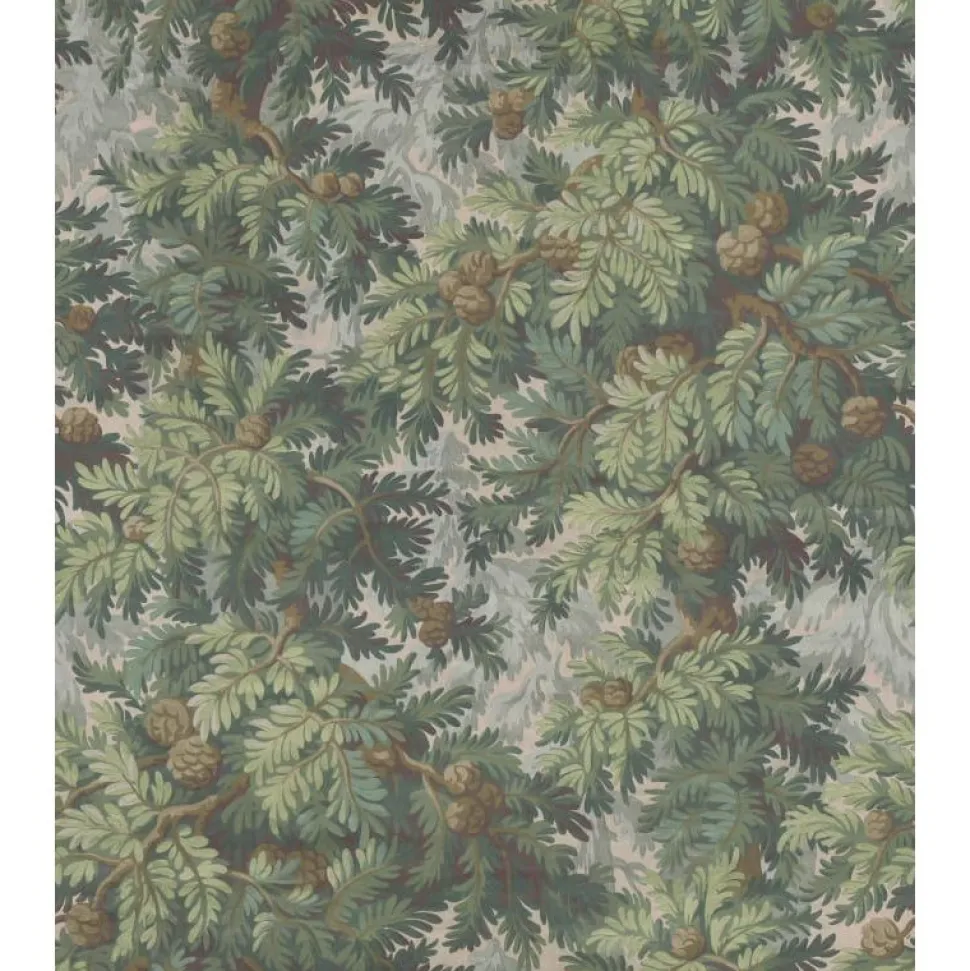 Metsätapetti Rebel Walls Spruce Forest vihreä, mittatilaus, non-woven