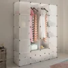 Moduulikaappi 18 lokeroa 37x146x180,5 cm valkoinen